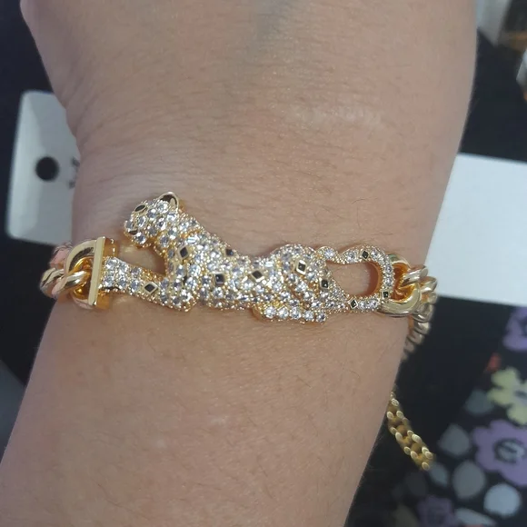 Leopard 🐆 woman bracelet - Picture 5 of 7